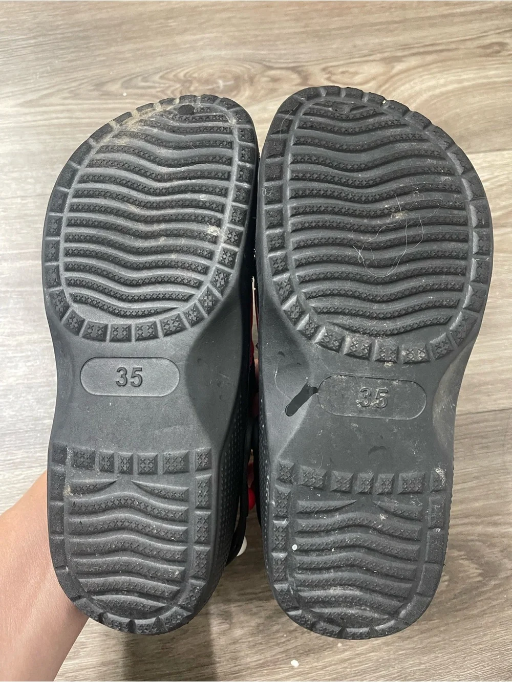 Off brand crocs style pop-it gamer kids shoes